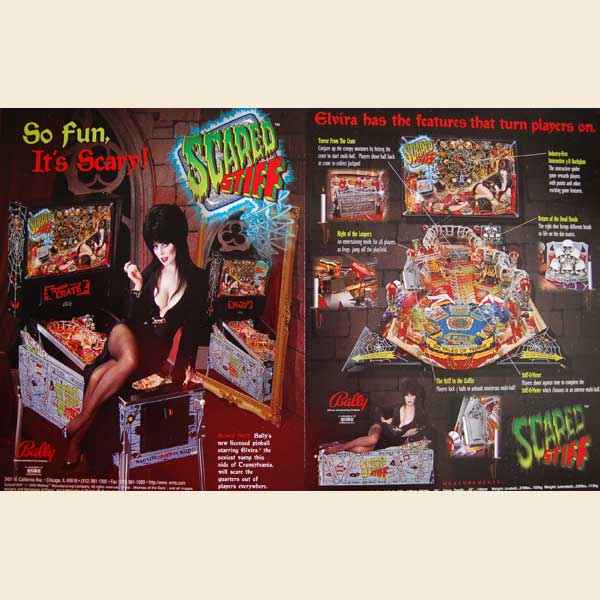 Scared Stiff - Flyer