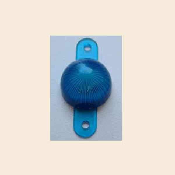 Mini Light Dome m. Laschen zum Schrauben - blau