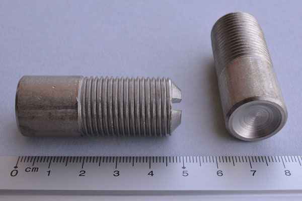 Threaded Core Plug - kurz