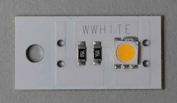 LED - Platine Stern Spike - warmweiß