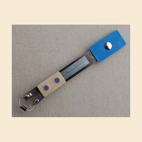 Target blau schmal ohne Halterung Stern