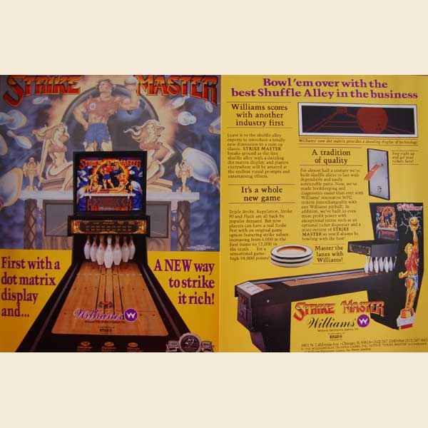 Strike Master (Shuffle Alley) - Flyer