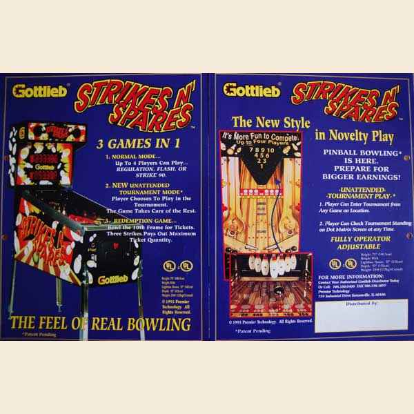 Strikes 'n Spares GTB - Flyer