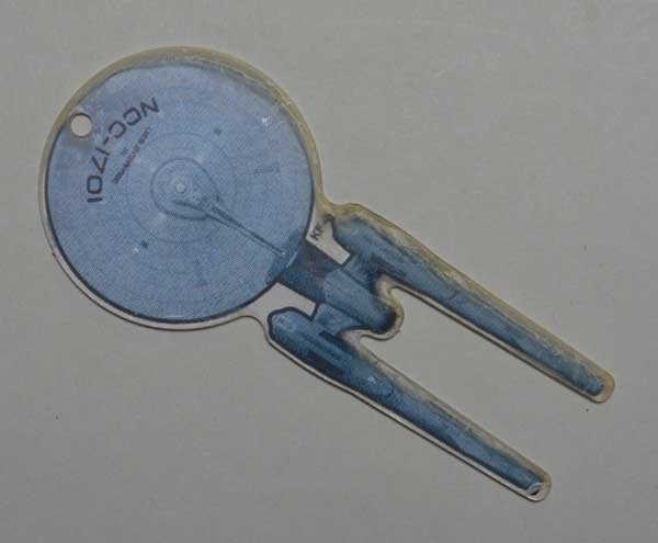 Star Trek (Stern) - Schlüsselanhänger Enterprise 'NCC-1701'
