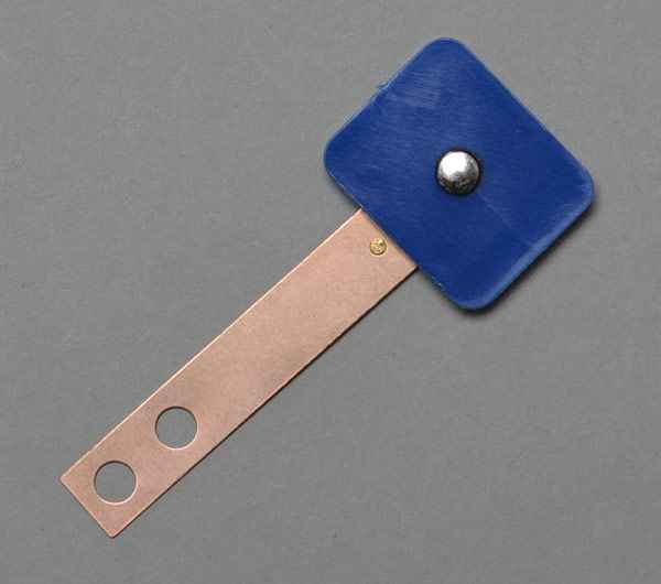 Targetblatt blau rechteckig