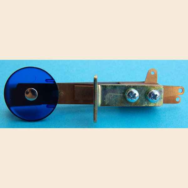 Target blau halbtransparent, rund