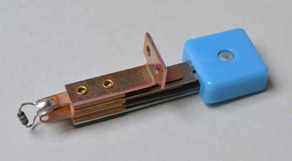 Target hellblau 3D rechteckig