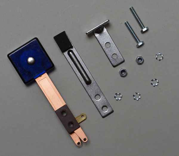 Target darkblue, transluscent 3D rectangular - Set