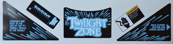 Twilight Zone -  Aprondecalset