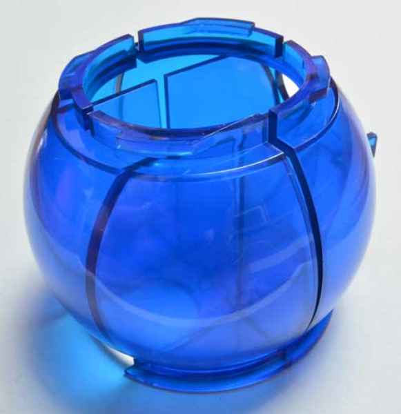 Twilight Zone - Globe for Gumball Machine - blue