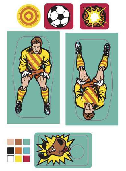 World Cup Soccer 94  - Decalset