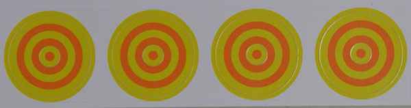 World Cup Soccer 94 - Targetdecals 4 Stück