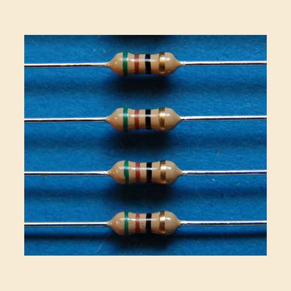 Widerstand 51 Ohm / 0.25 Watt
