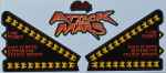 Attack from Mars - Apron Decals