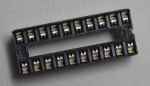 Socket IC Twin leaf 20 pin