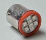 LED Lampe Flasher #89 mit 8 SMD LEDs - orange