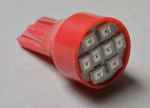 LED Lampe Flasher #906 mit 8 SMD LEDs - rot - für Stern Spike 5 Volt