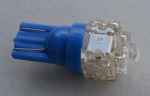 LED Lampe Flasher 906 T10 mit 5 LED - blau