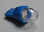 LED Lampe Retro Glassockel - türkis