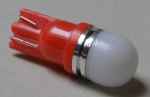 LED Lampe Retro frosted Lens Glassockel - rot