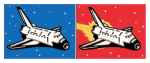 Space Shuttle - Spinner Decals