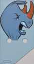 The Adventures of Rocky & Bullwinkle & Friends - Plastic 'Rhino'