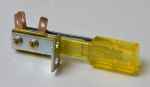 Target gelb transparent 3D schmal